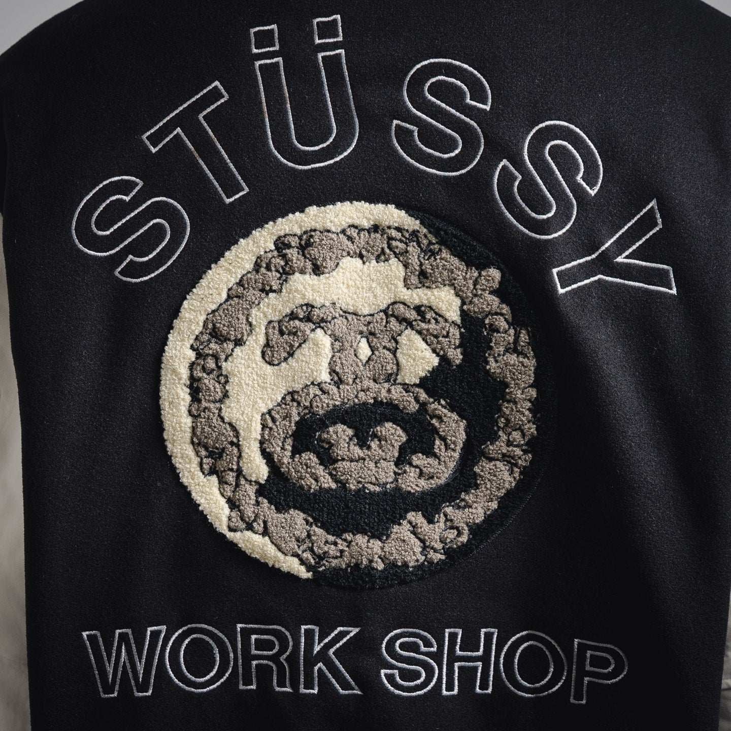 Stussy 25fw embroidered jacket