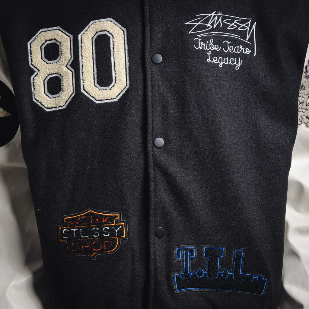 Stussy 25fw embroidered jacket