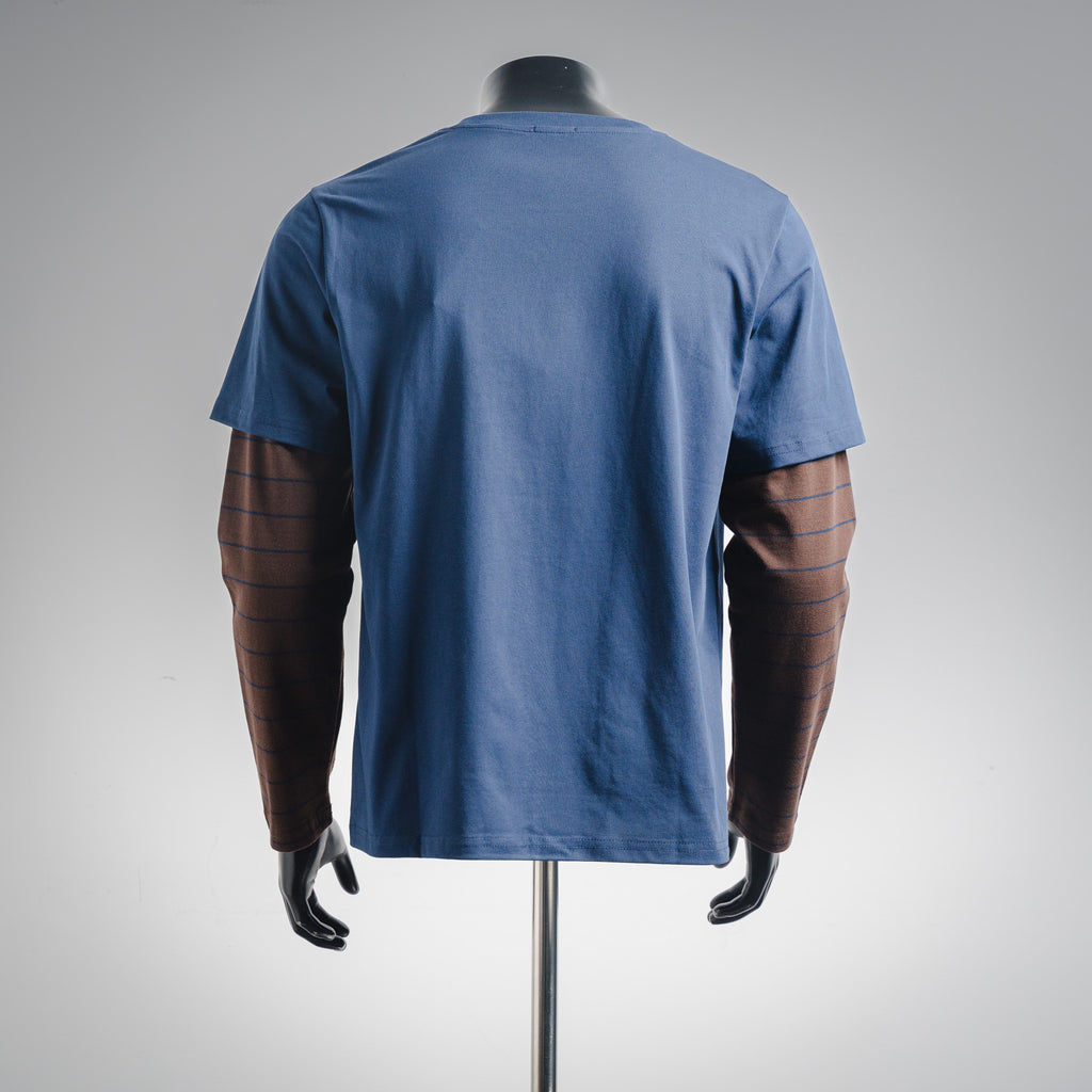 Miu 25fw splicing shirt