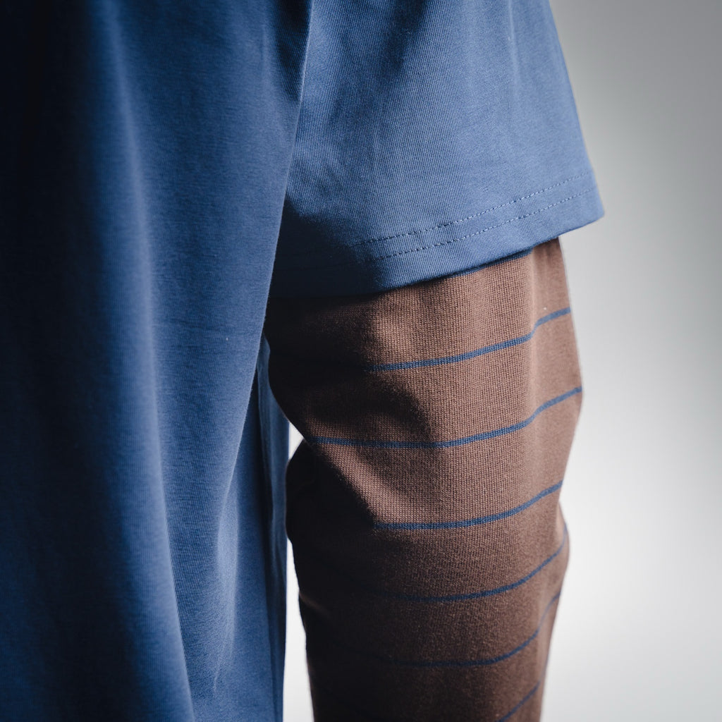 Miu 25fw splicing shirt