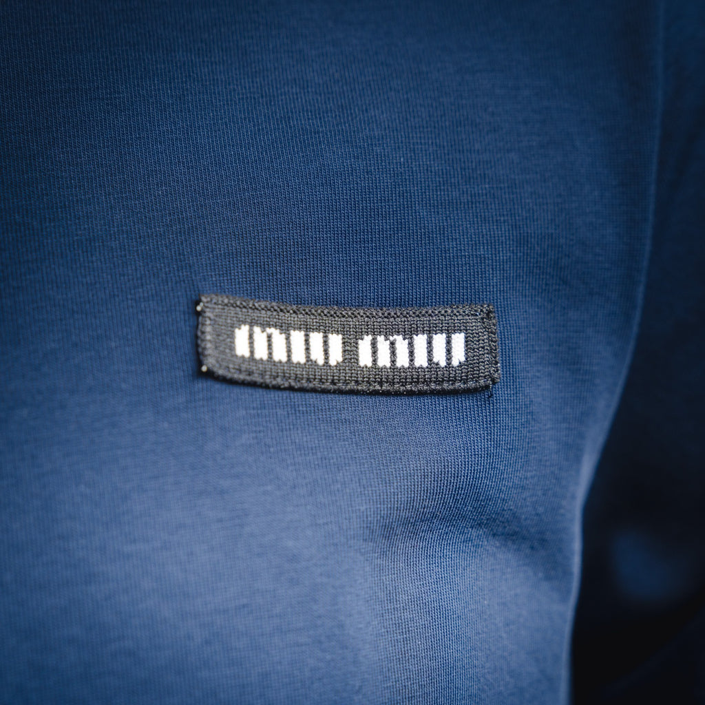 Miu 25fw splicing shirt