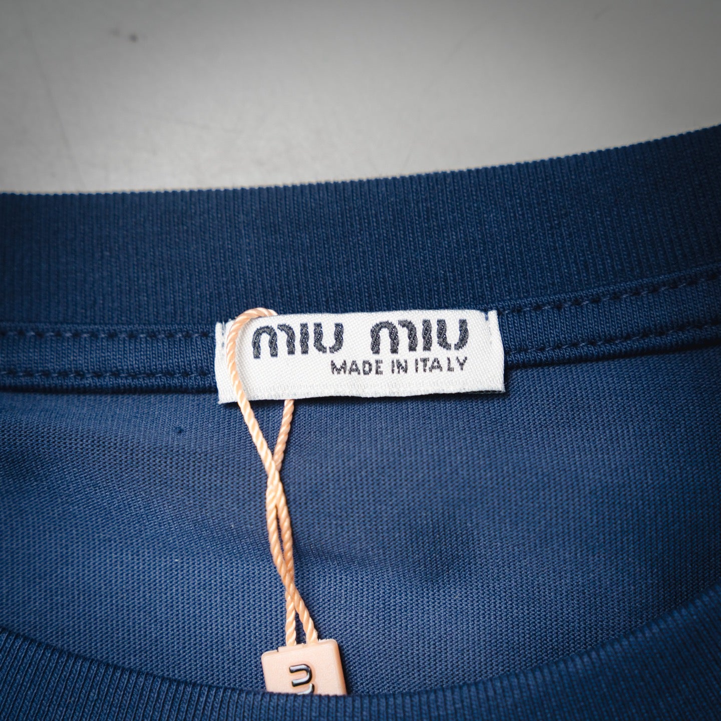 Miu 25fw splicing shirt