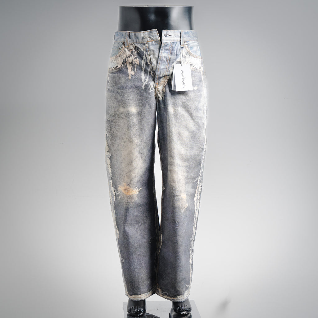 ACcne 25fw printed jeans