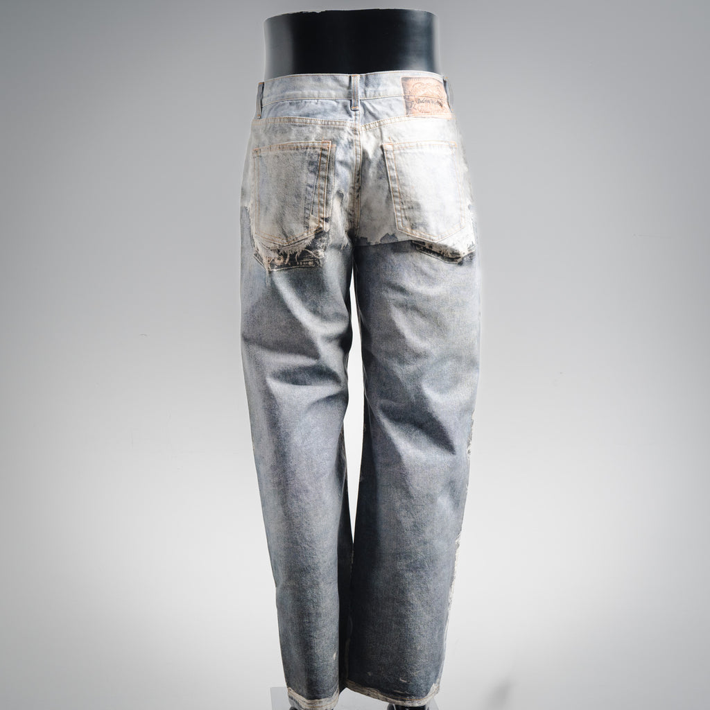 ACcne 25fw printed jeans