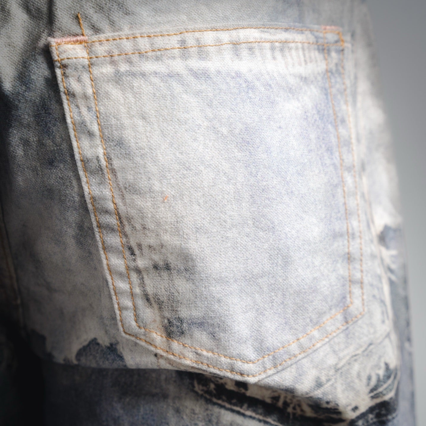 ACcne 25fw printed jeans