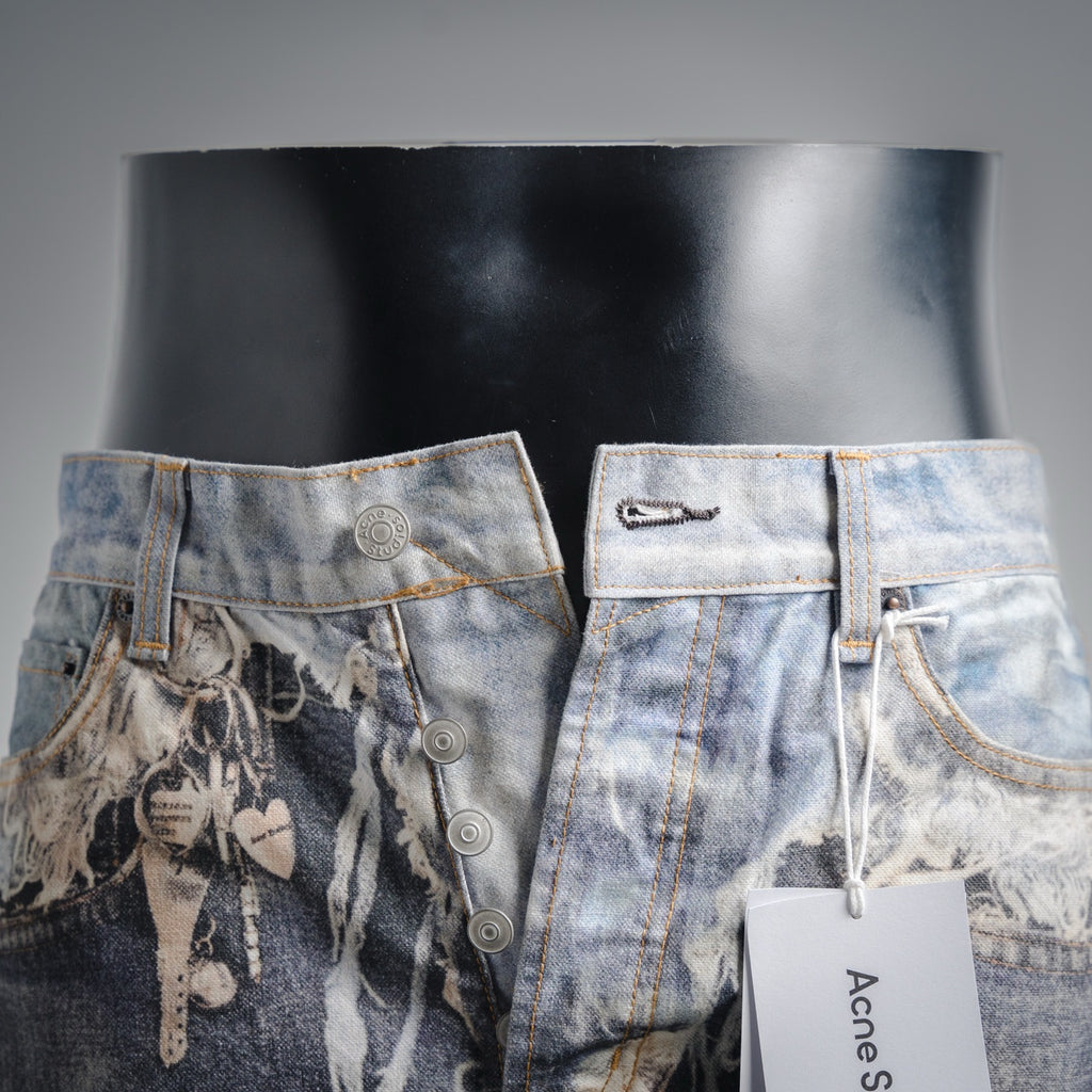 ACcne 25fw printed jeans