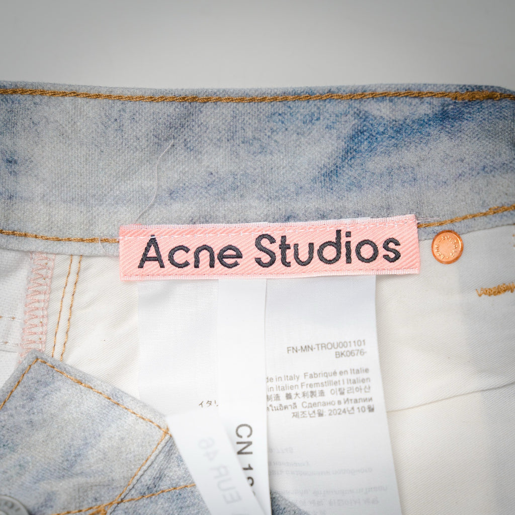 ACcne 25fw printed jeans