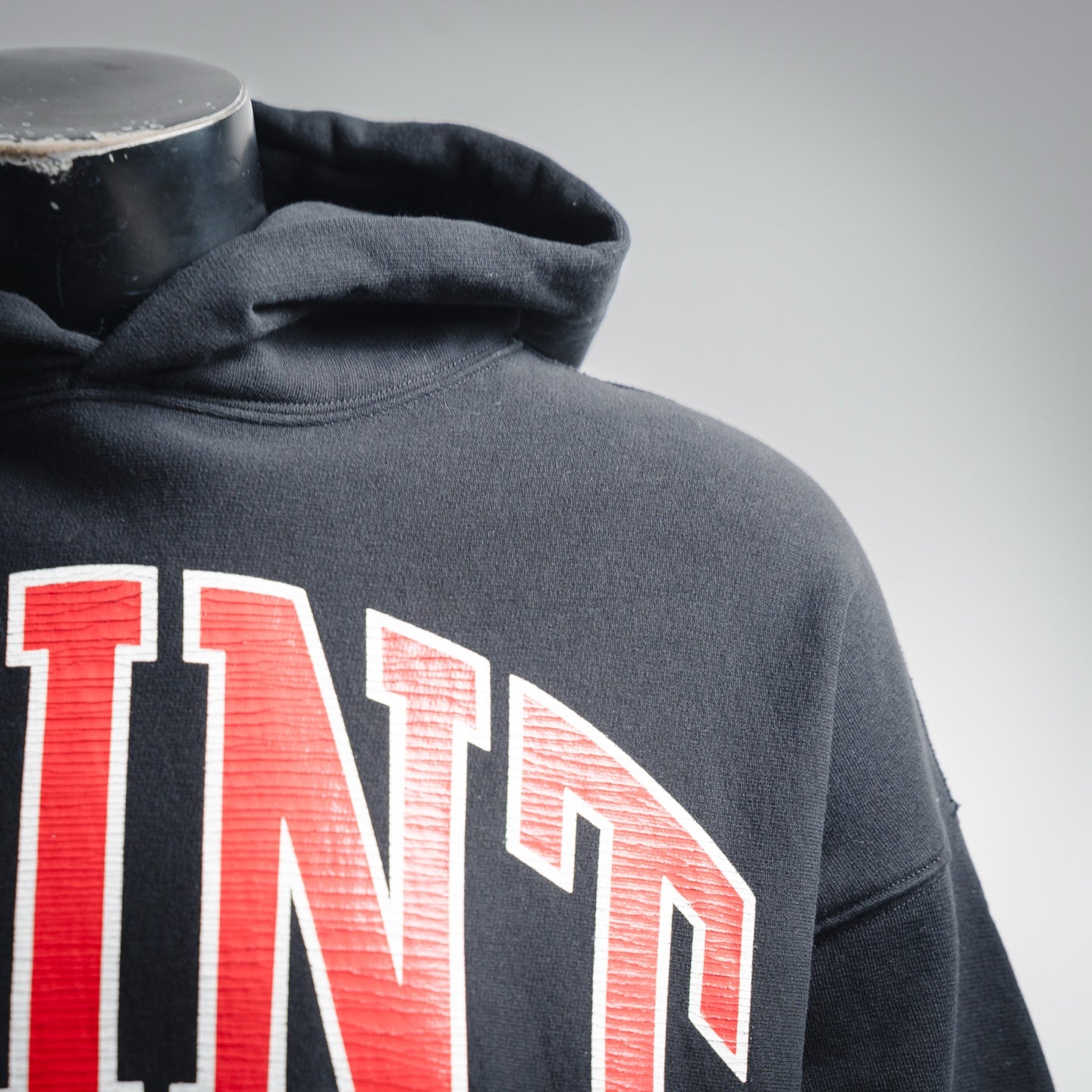 Saint 25fw printed hoodie