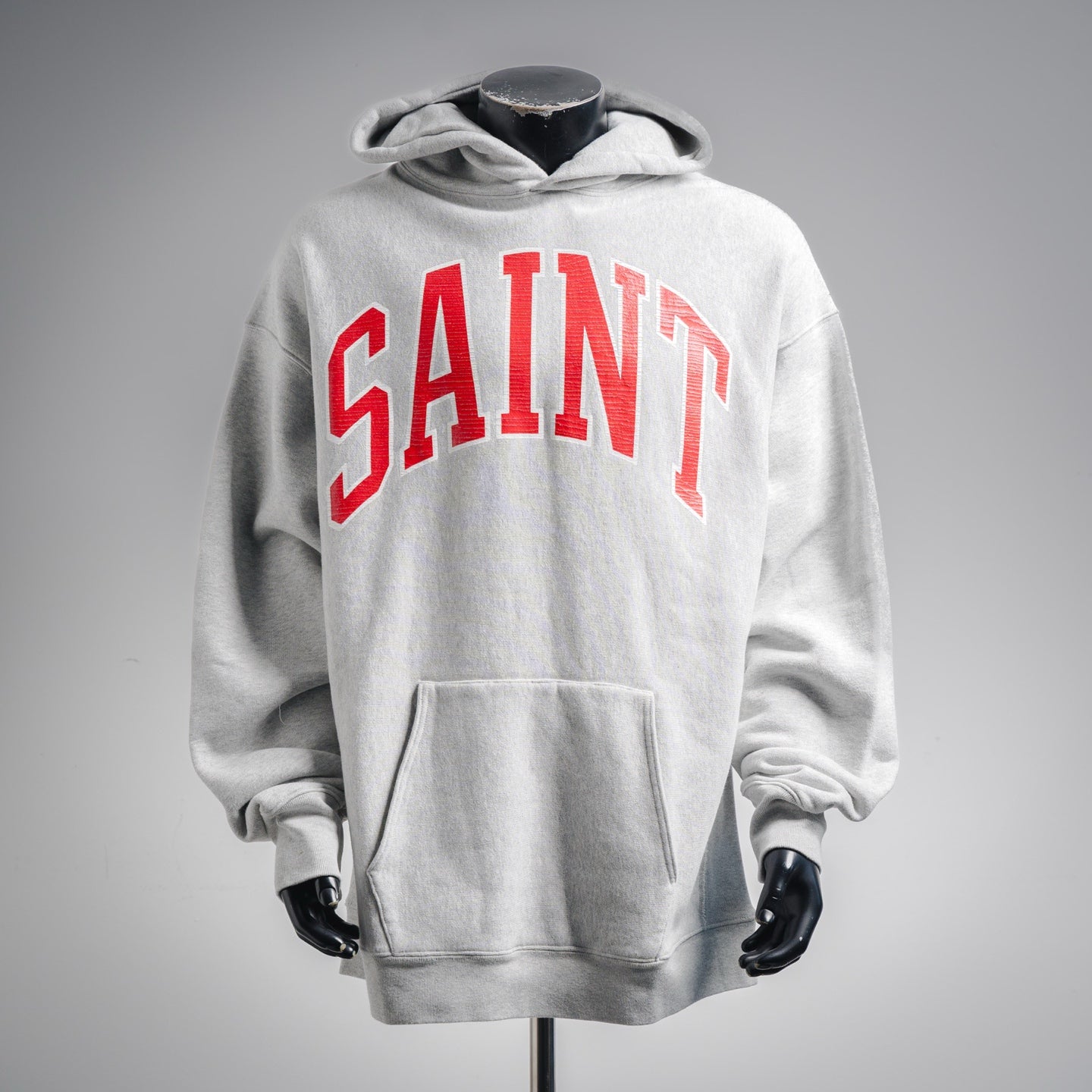 Saint 25fw printed hoodie