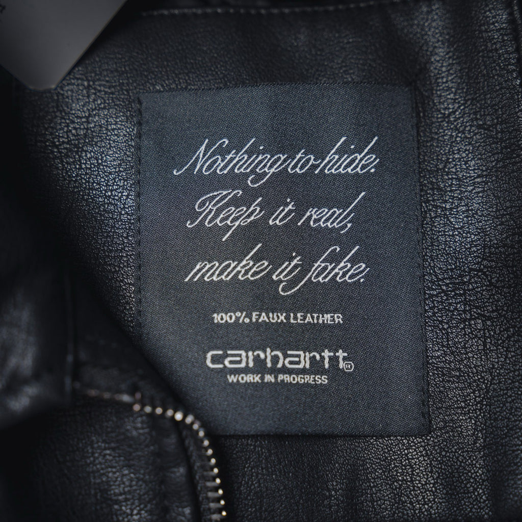 Carhar 25fw leather jacket