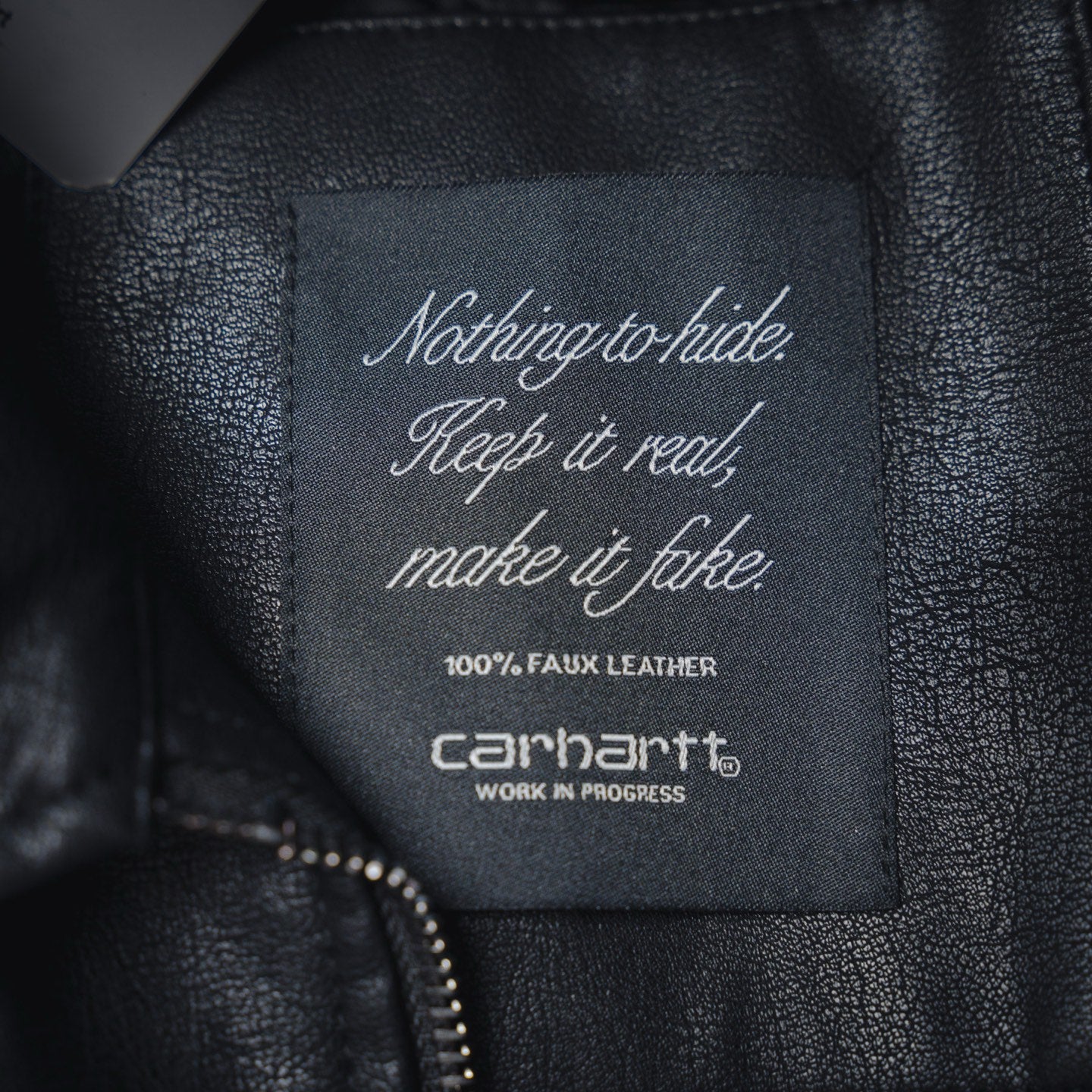 Carhar 25fw leather jacket