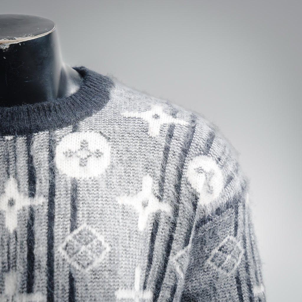 Louis 25fw jacquard sweater