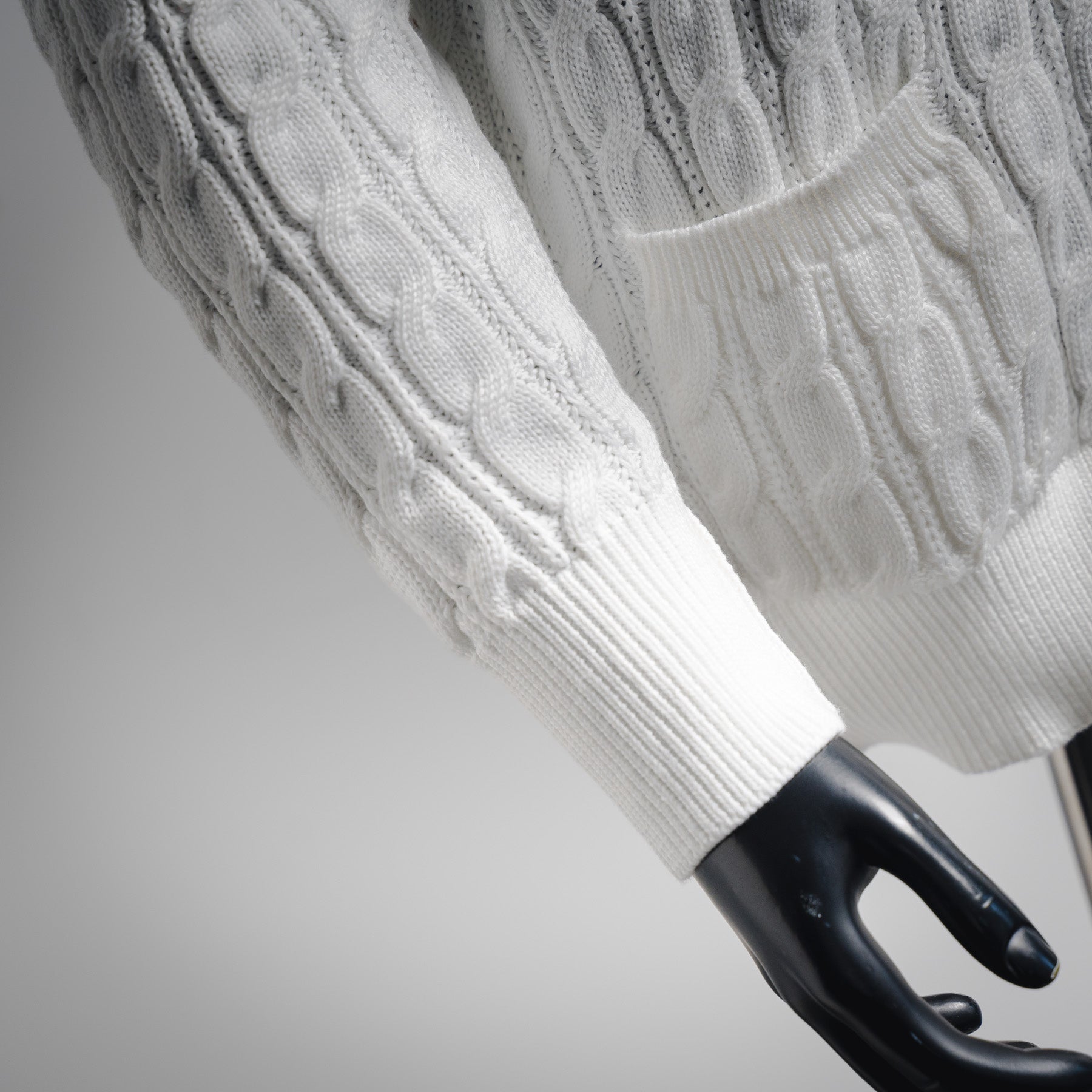 Thom 25fw knitted cardigan