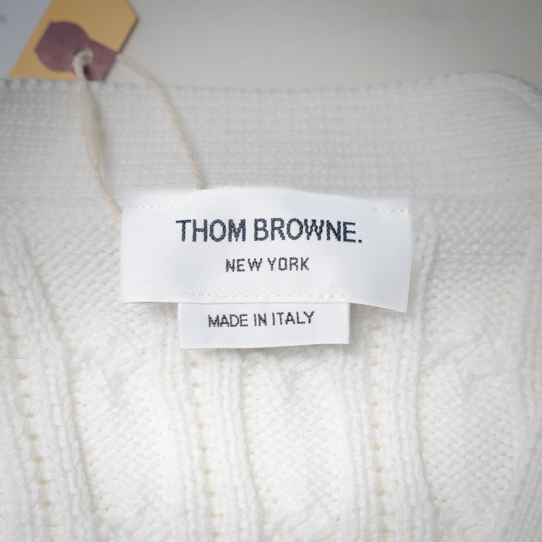 Thom 25fw knitted cardigan