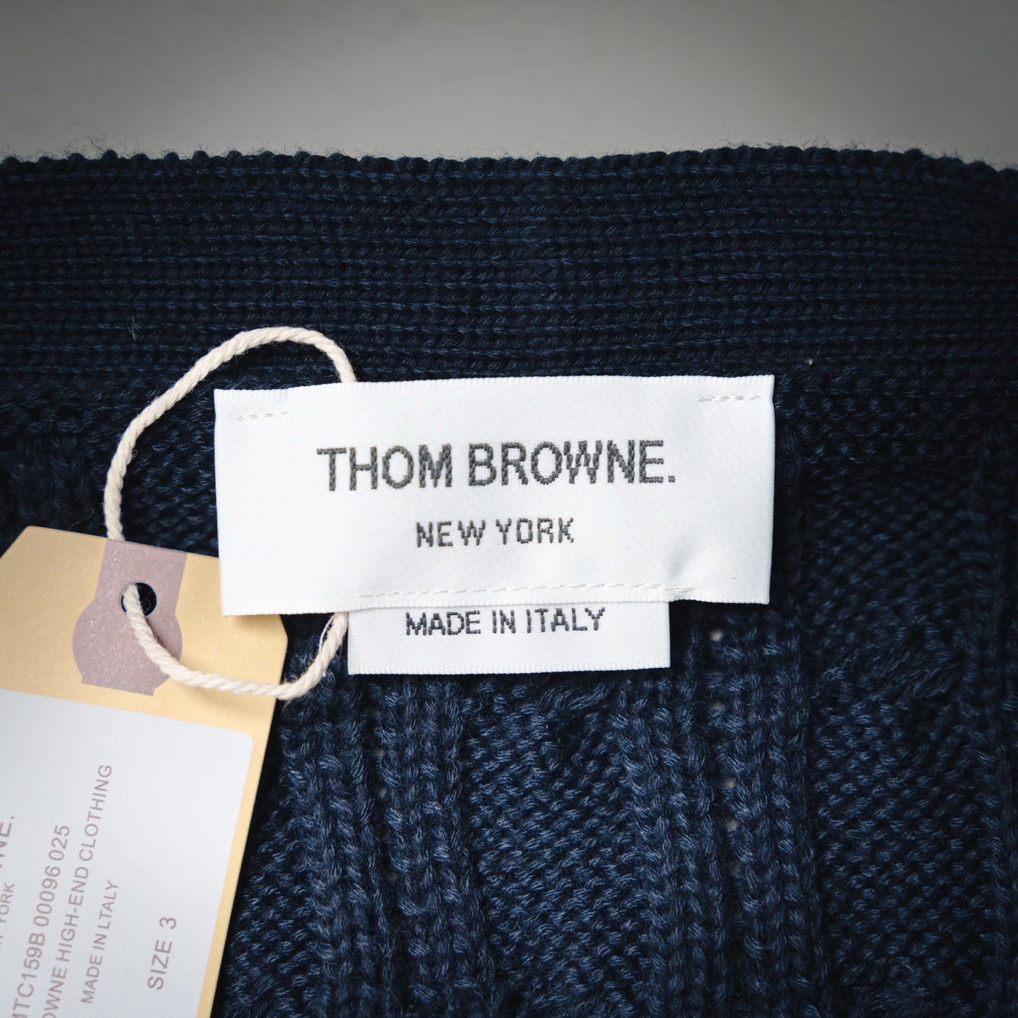 Thom 25fw knitted cardigan