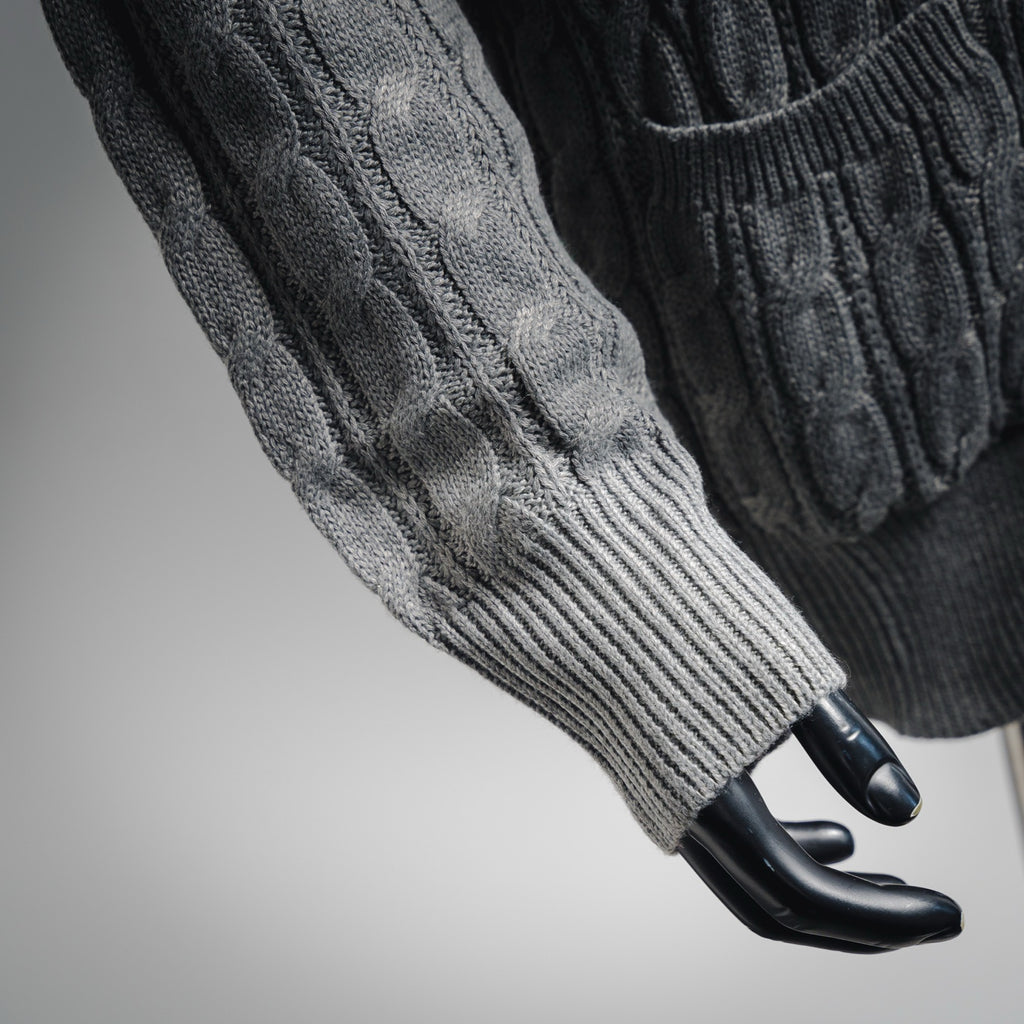 Thom 25fw knitted cardigan