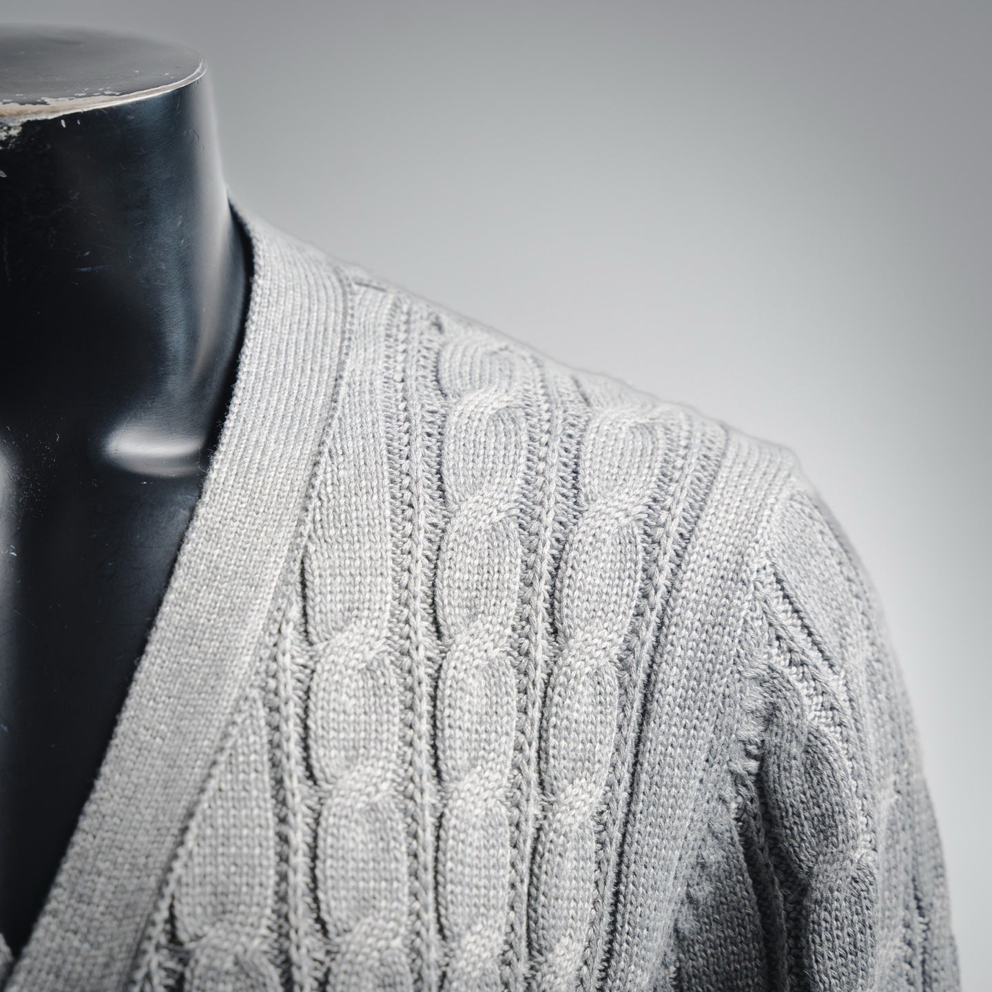 Thom 25fw knitted cardigan