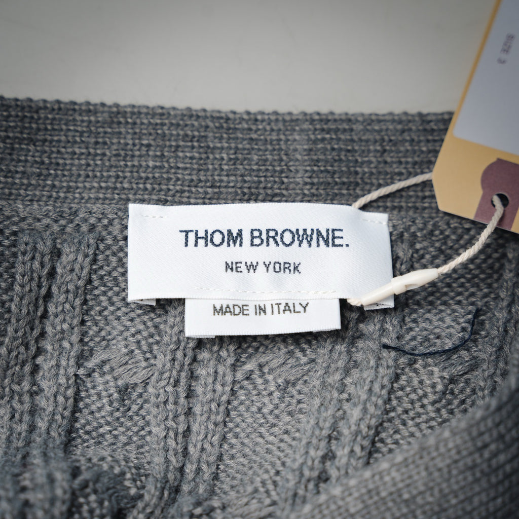 Thom 25fw knitted cardigan