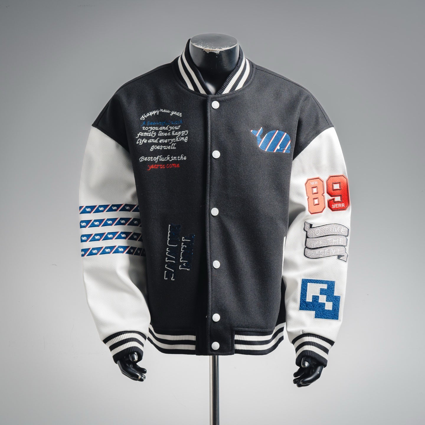 Thom 25fw embroidered jacket