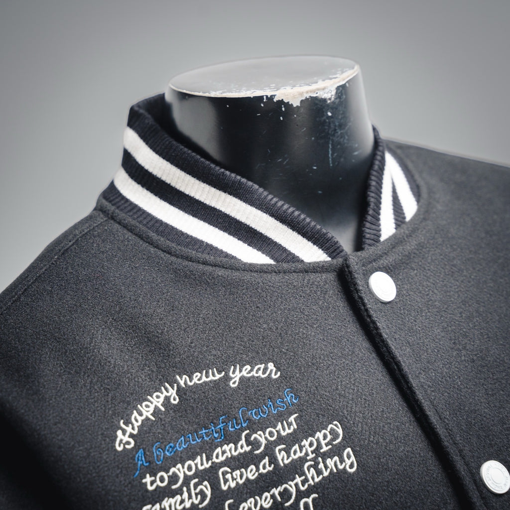 Thom 25fw embroidered jacket