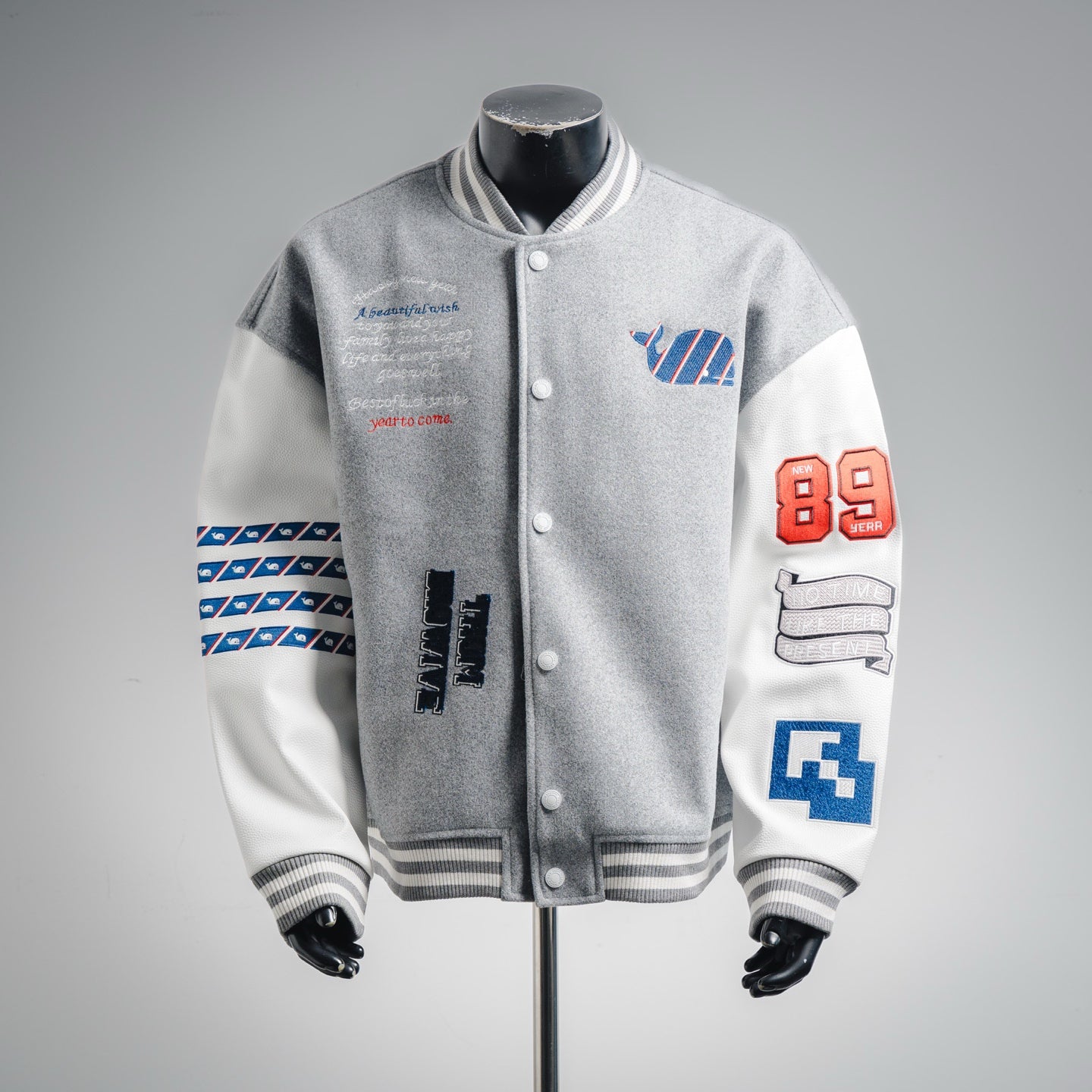 Thom 25fw embroidered jacket