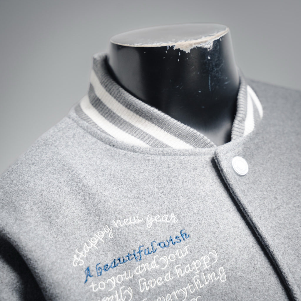 Thom 25fw embroidered jacket