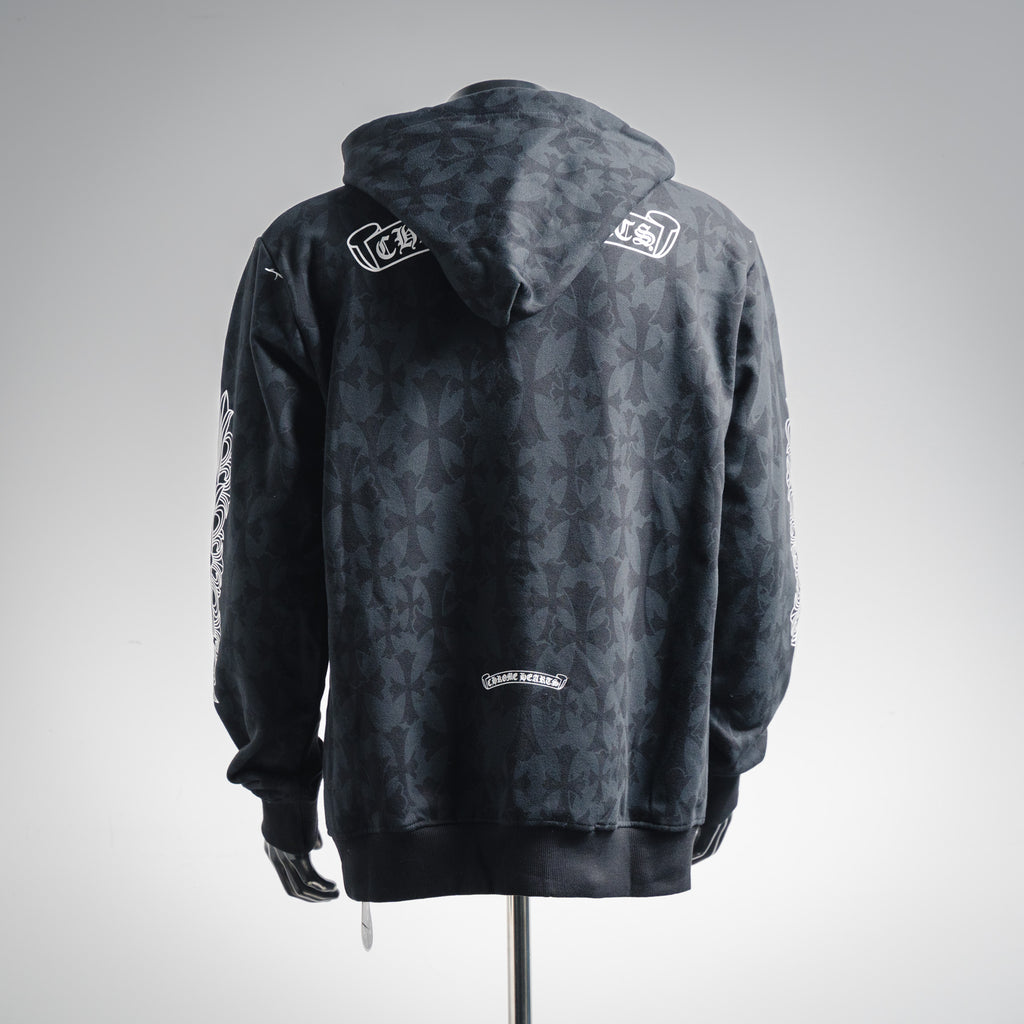 Chrome 25fw printed hoodie