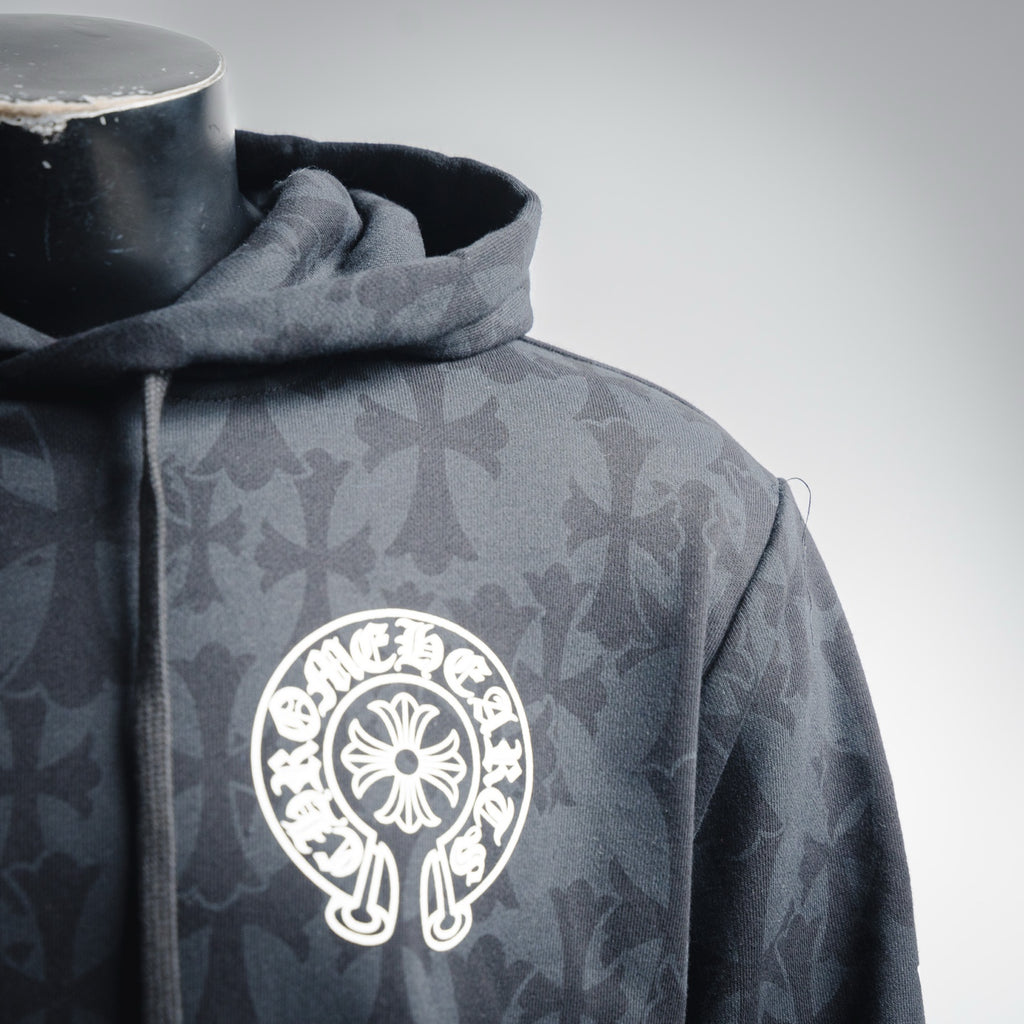 Chrome 25fw printed hoodie