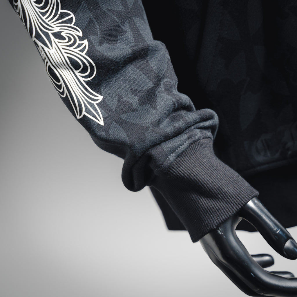 Chrome 25fw printed hoodie