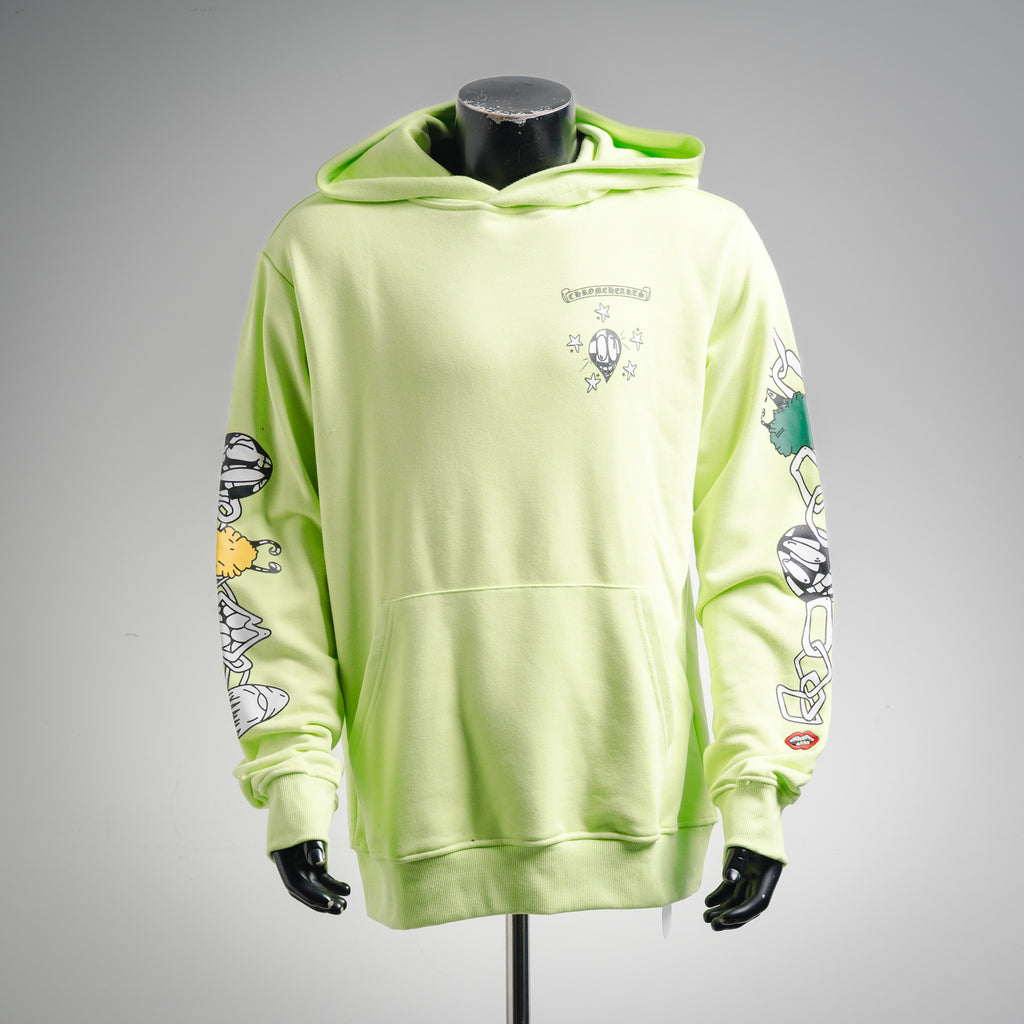 Chrome 25fw printed hoodie