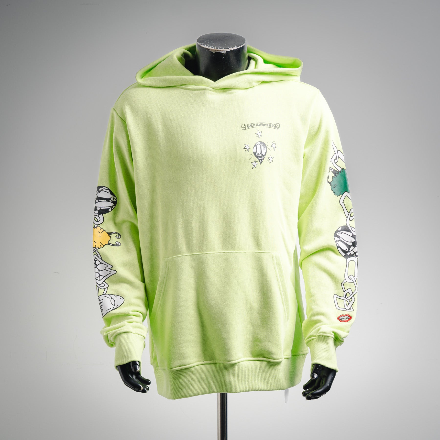 Chrome 25fw printed hoodie