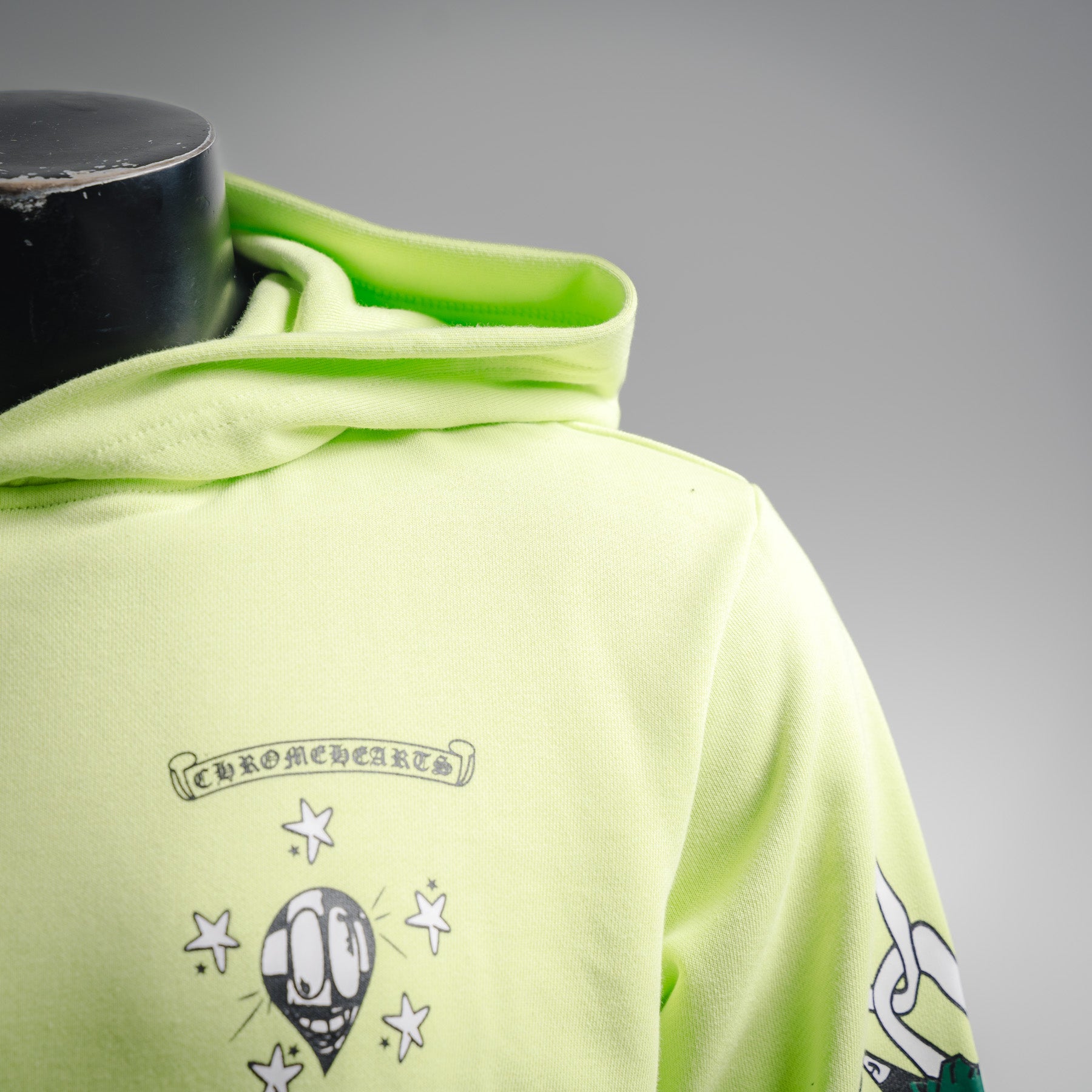 Chrome 25fw printed hoodie