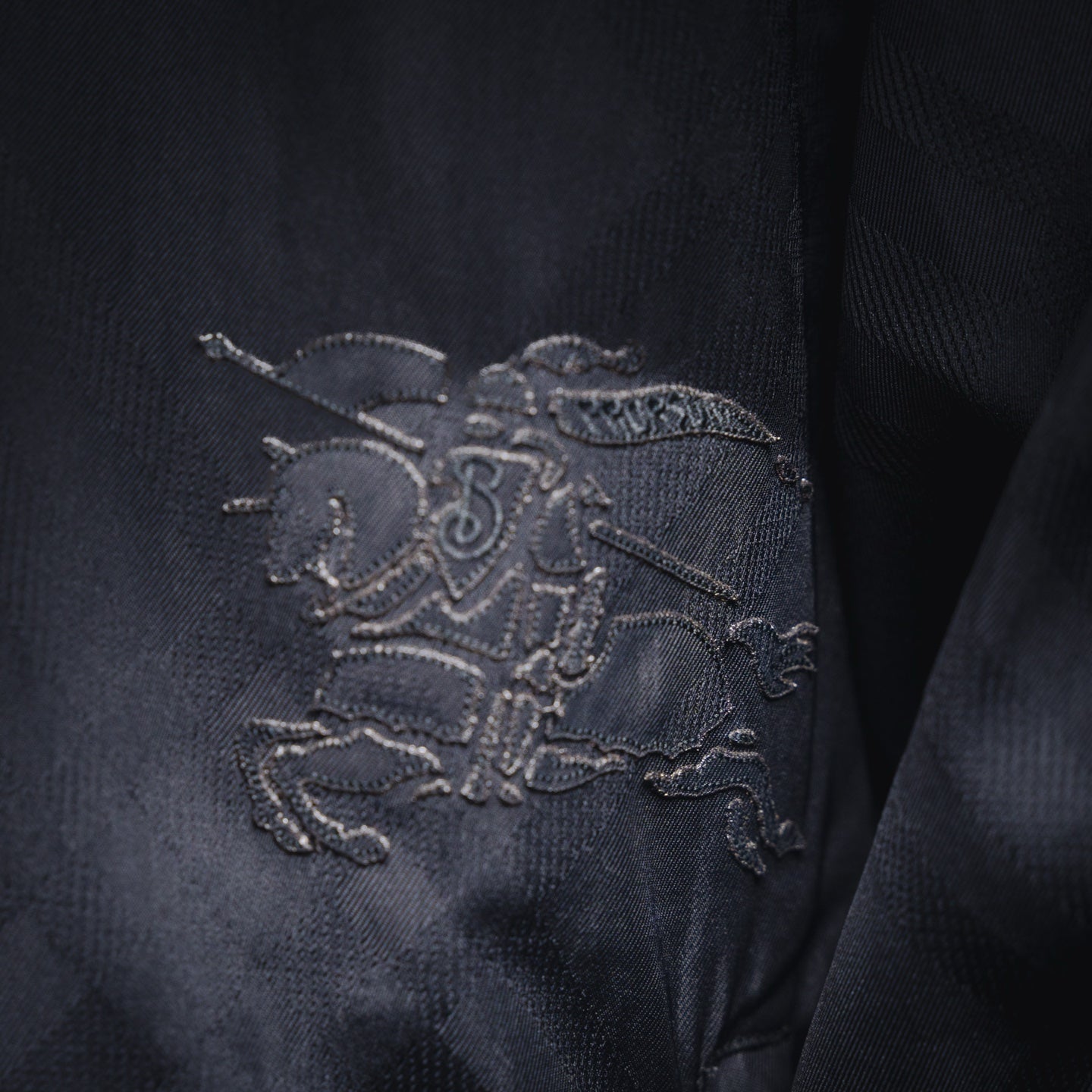 Burbery 25fw embroidered jacket