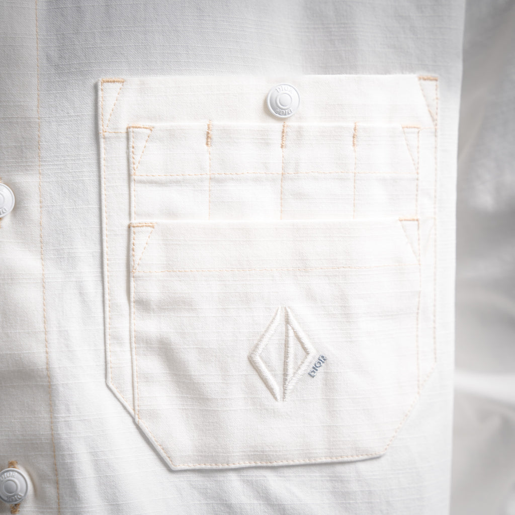 CD 25fw embroidered shirt