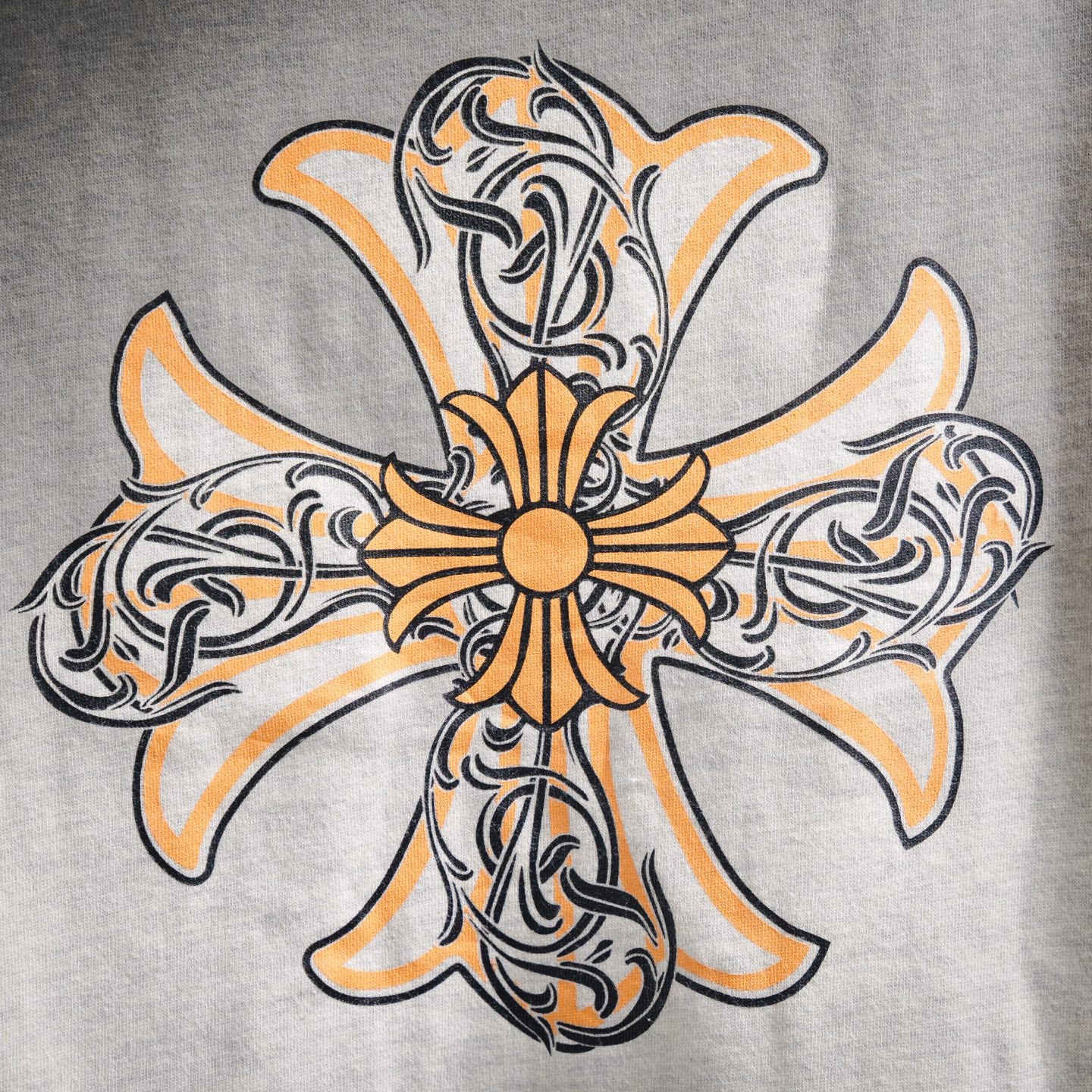 Chrome 25fw printed hoodie