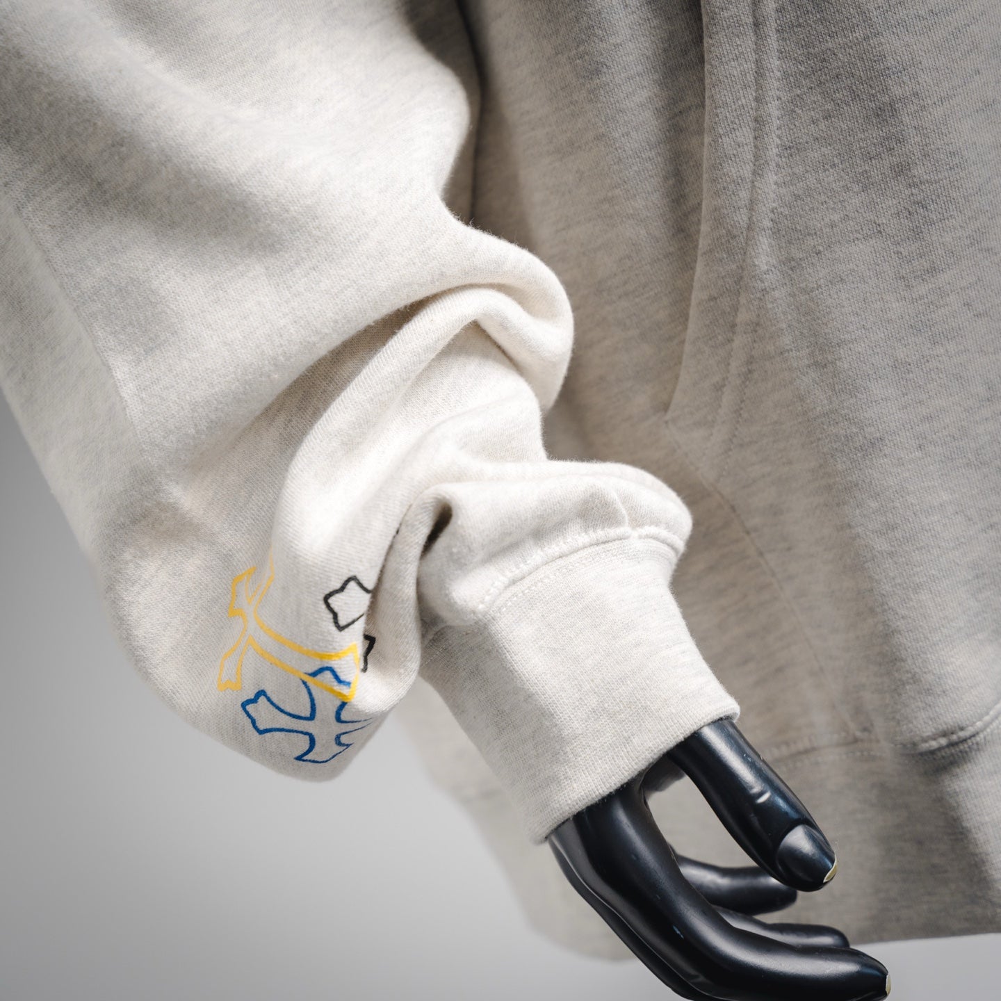 Chrome 25fw printed hoodie