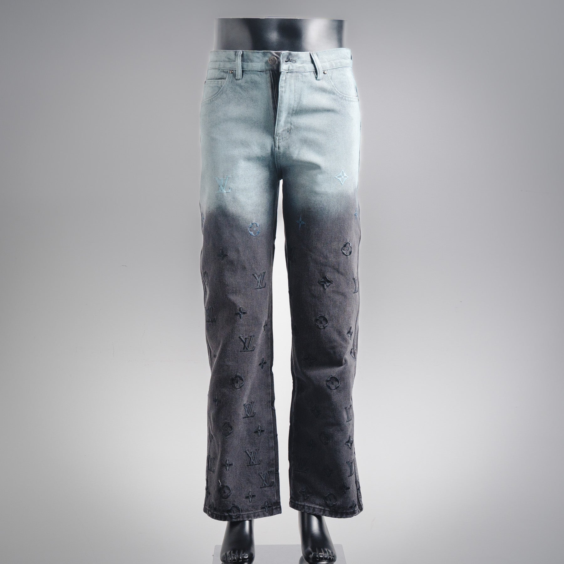 Louis 25fw embroidered jeans