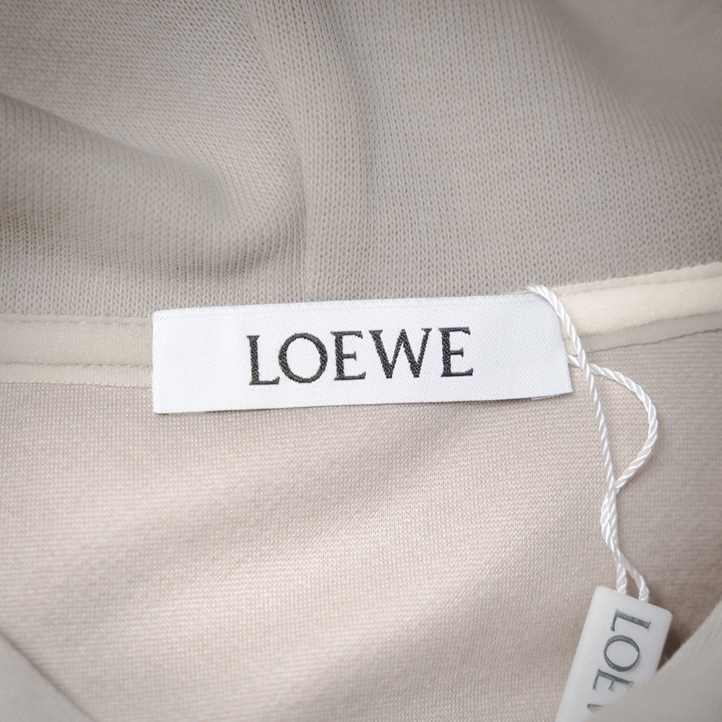 Loe 25fw embroidered hoodie