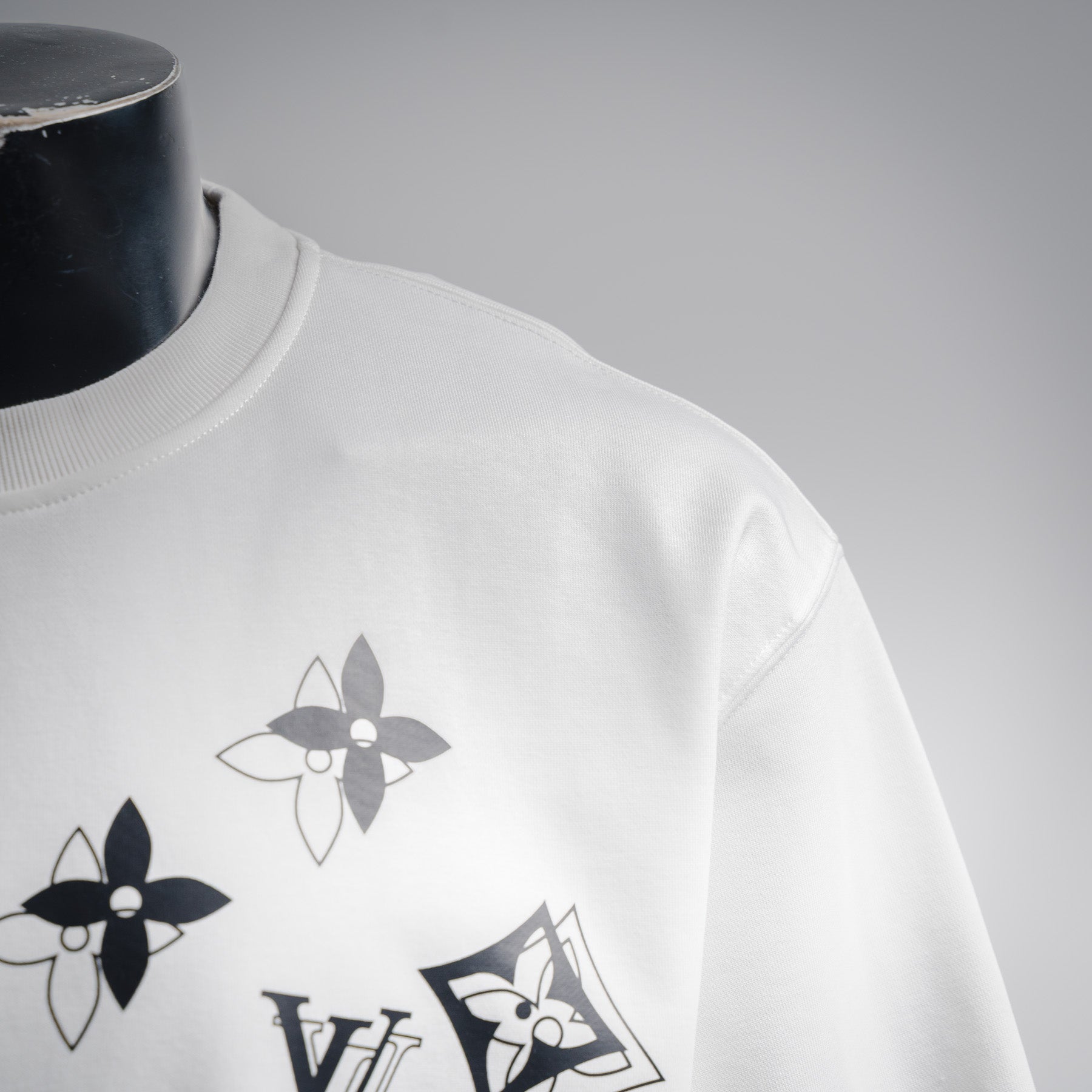 Louis 25fw printed shirt