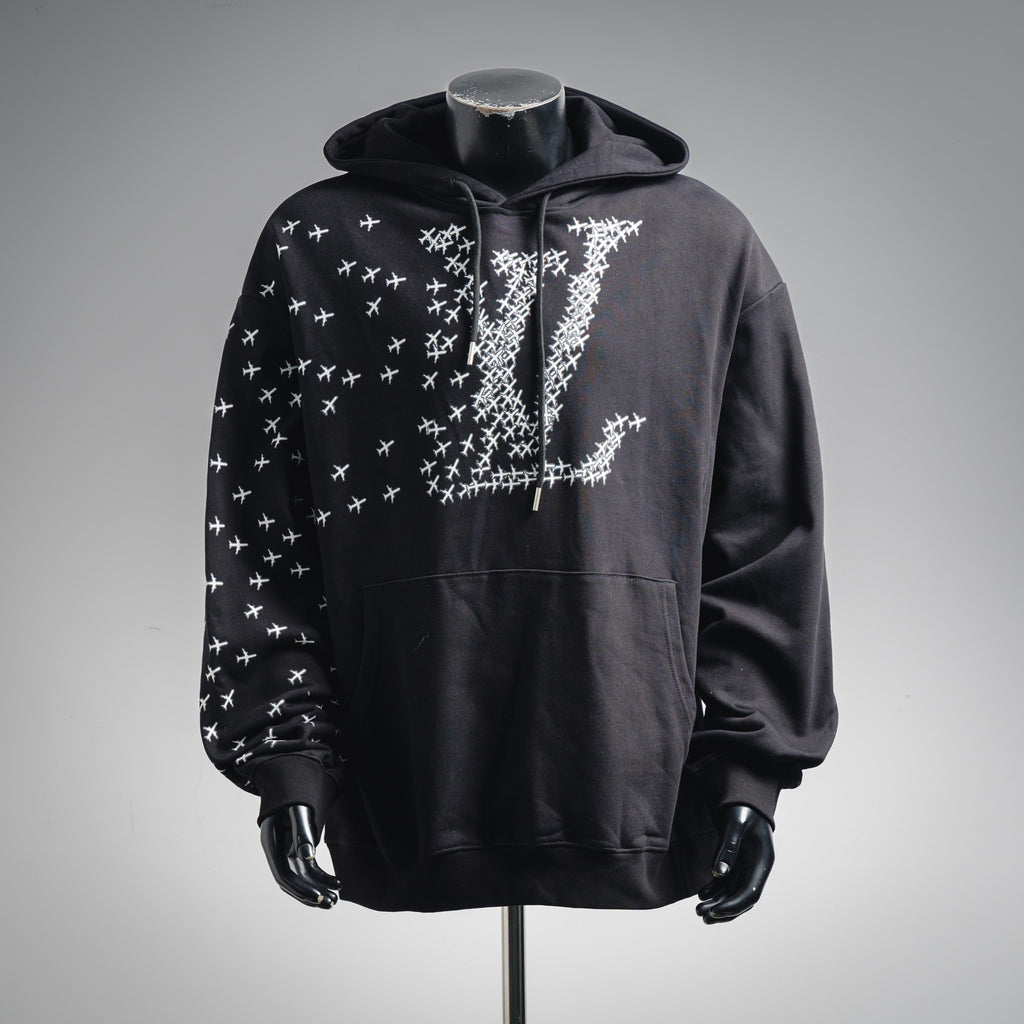 Louis 25fw printed hoodie