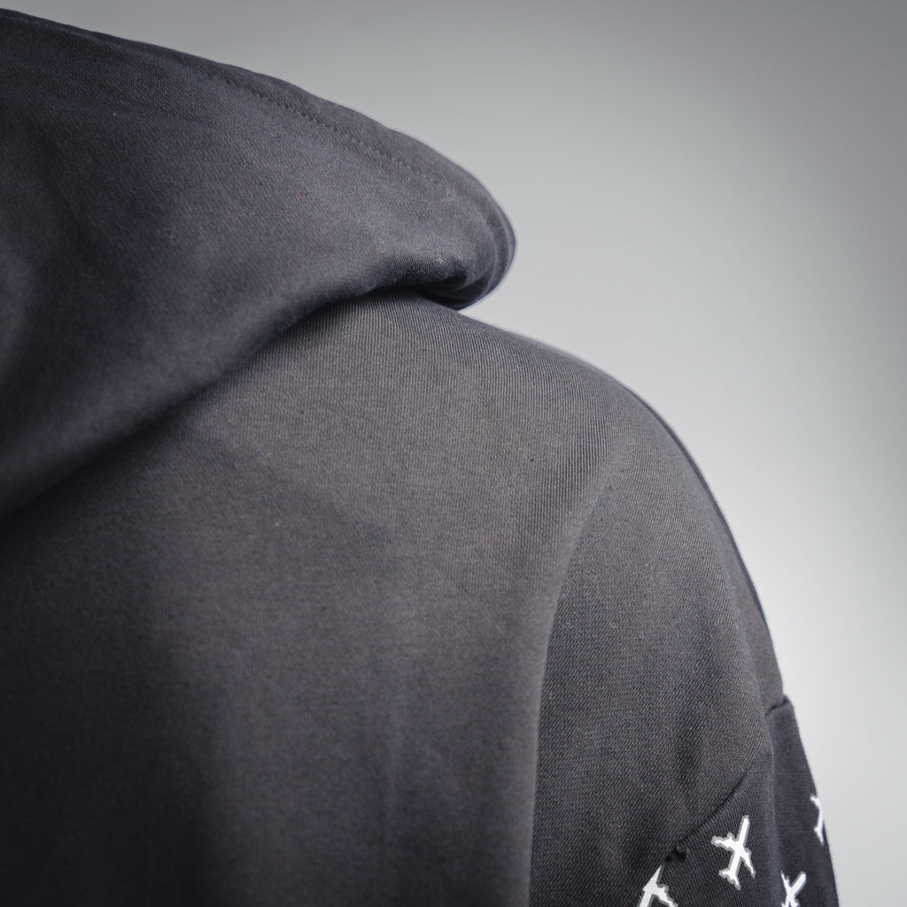 Louis 25fw printed hoodie