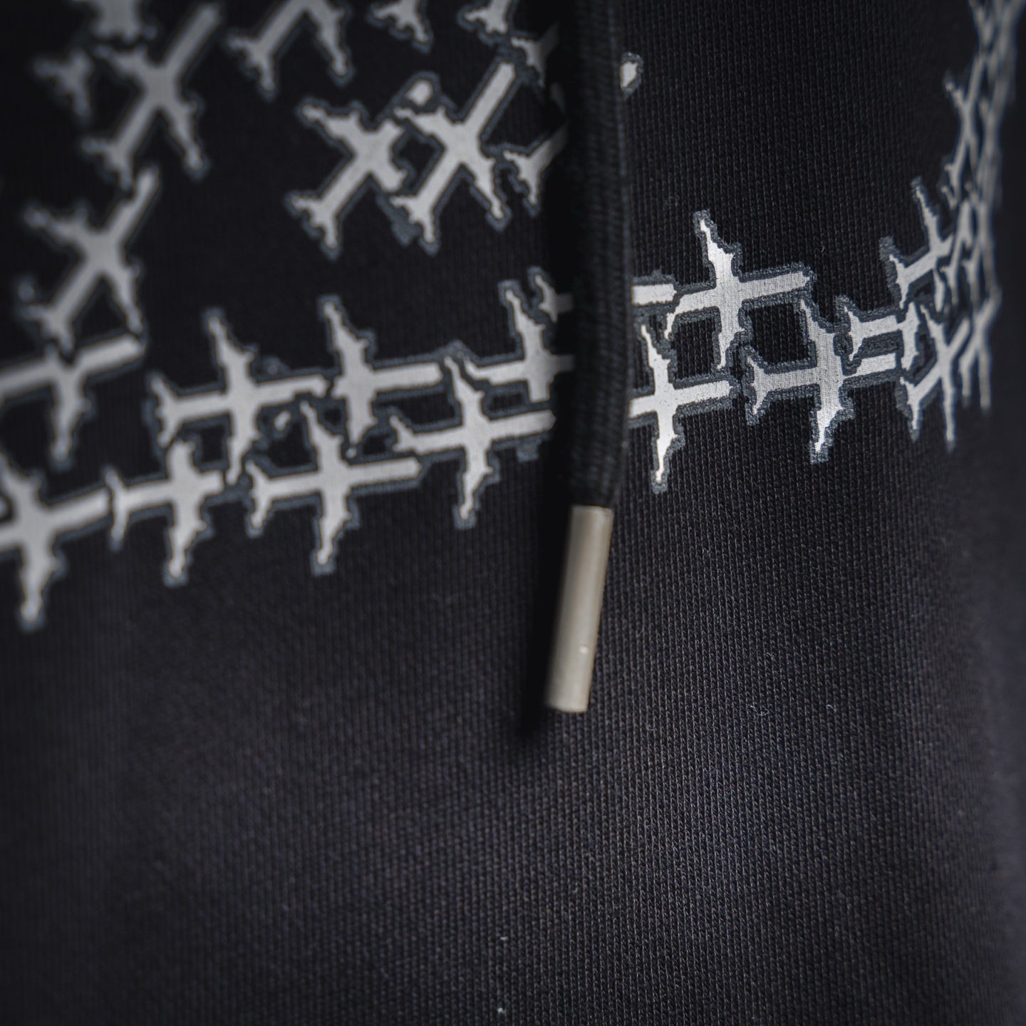 Louis 25fw printed hoodie