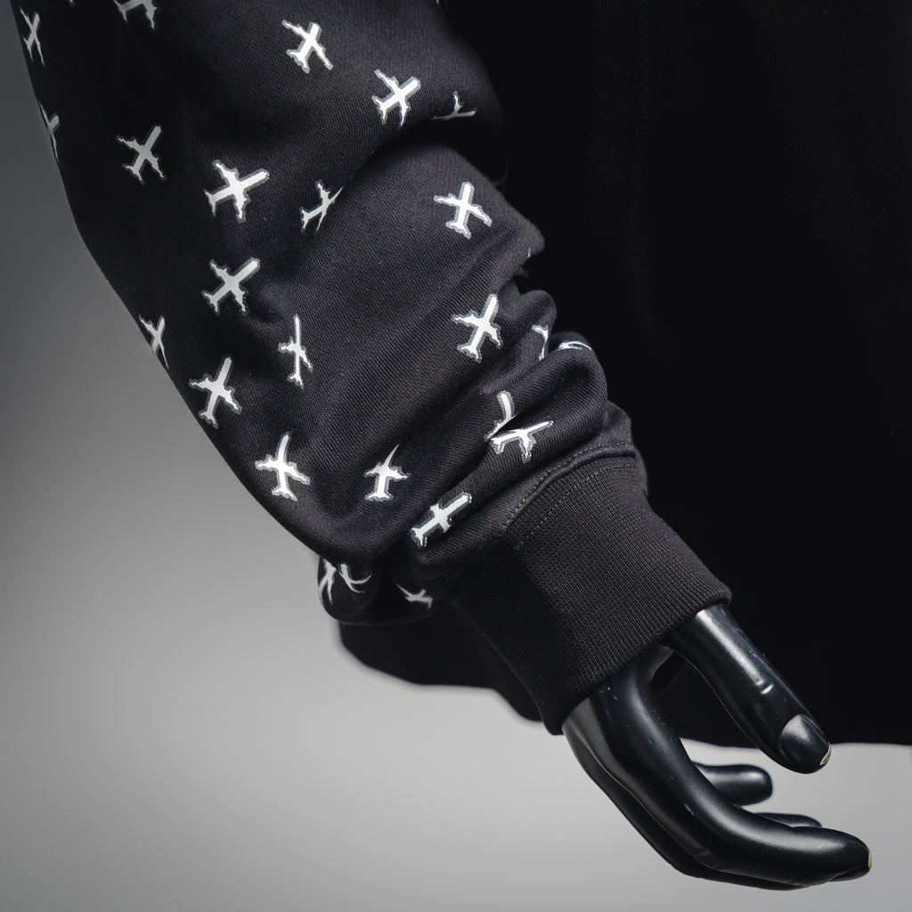 Louis 25fw printed hoodie