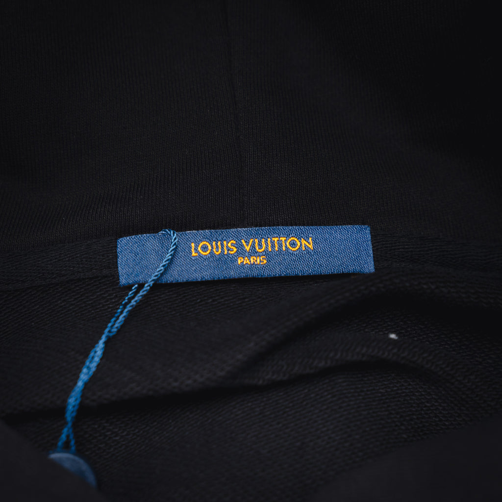 Louis 25fw printed hoodie