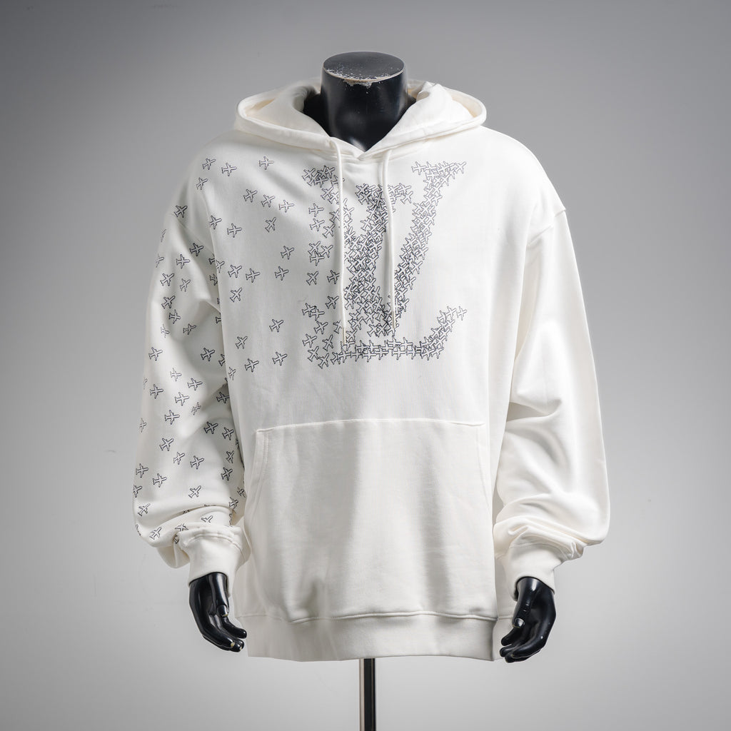 Louis 25fw printed hoodie