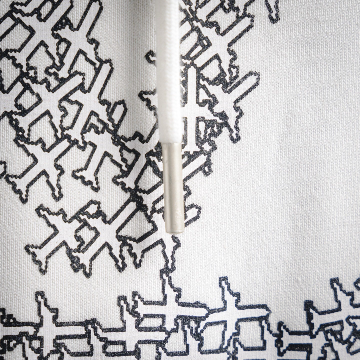 Louis 25fw printed hoodie