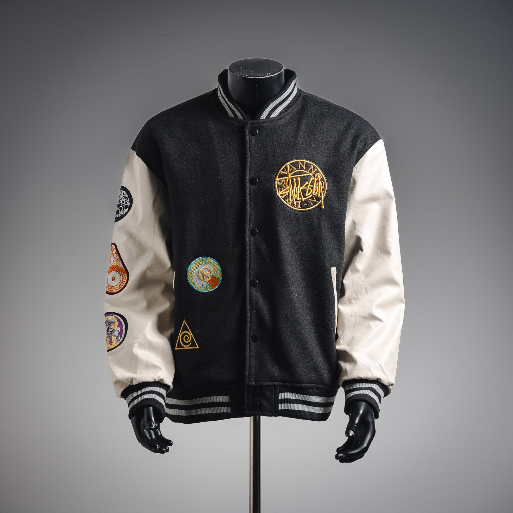 Stussy 25fw embroidered jacket