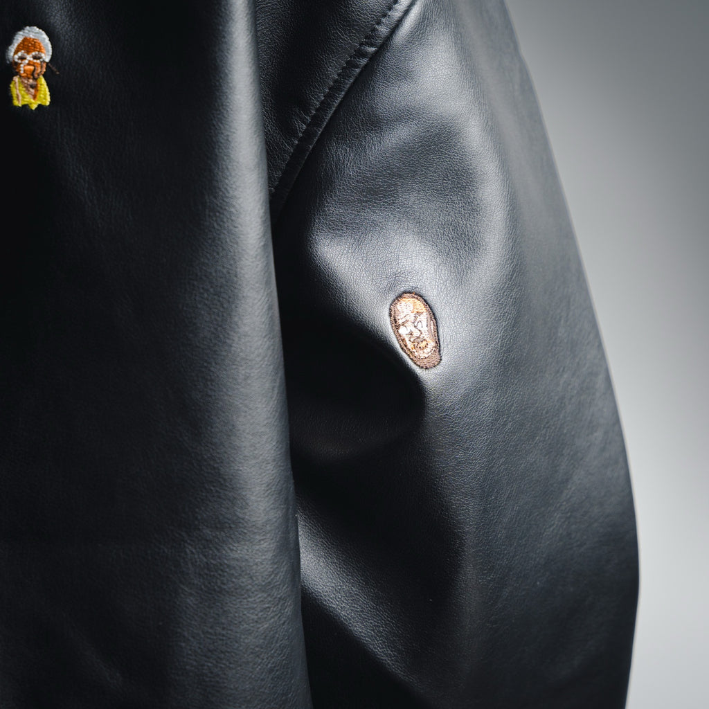 Louis 25fw leather jacket