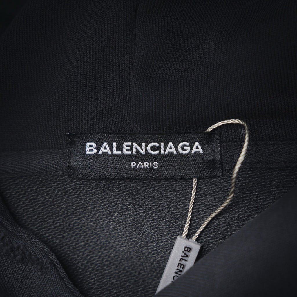 Balen 25fw printed hoodie