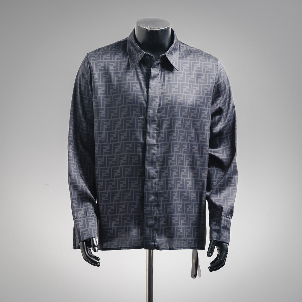 Fend 25fw jacquard shirt